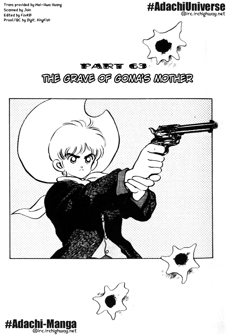Read Nijiiro Togarashi Chapter 62 - The grave of Goma's mother Online