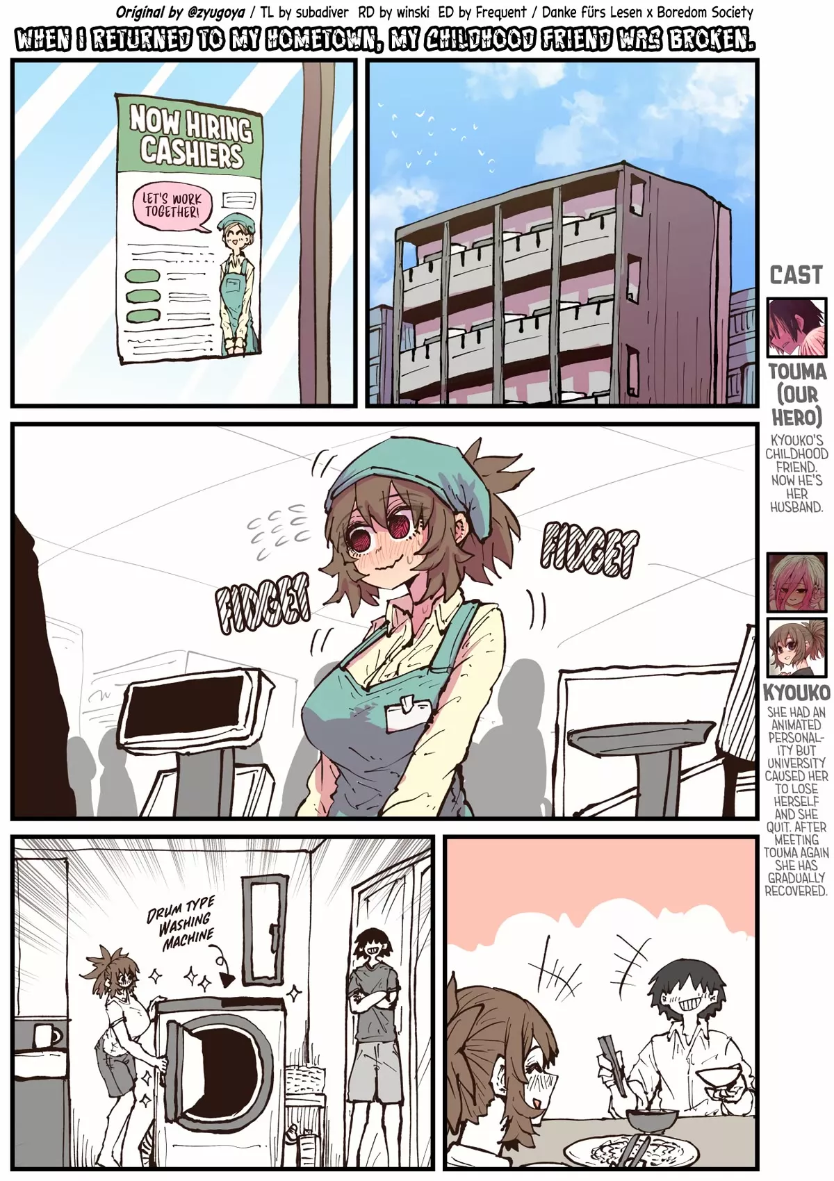 Read When I Returned to My Hometown, My Childhood Friend was Broken Chapter 44 Online