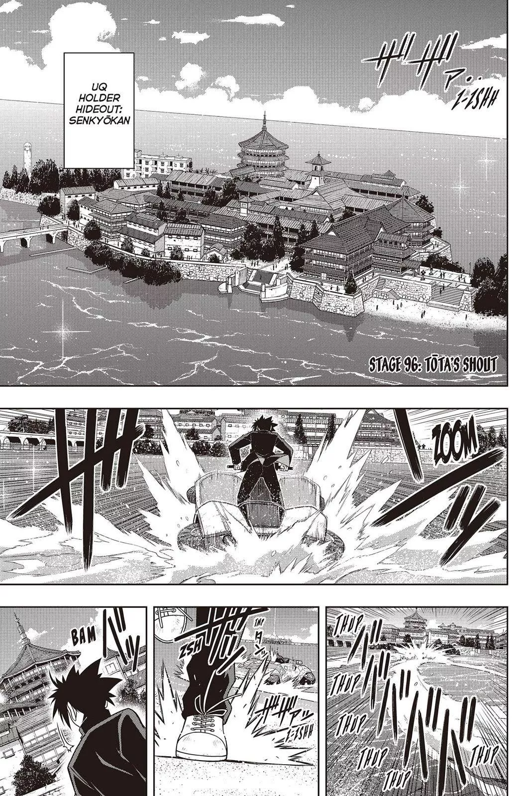 Read UQ HOLDER! Chapter 96 Online