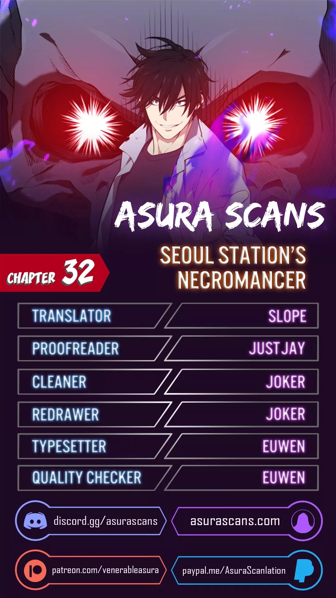 Read Seoul Station’s Necromancer Chapter 32 Online