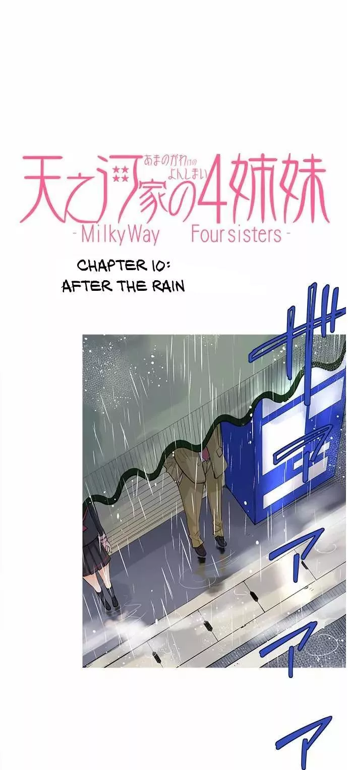 Read Amanogawa Ke No Yon Shimai Chapter 10 - After The Rain Online