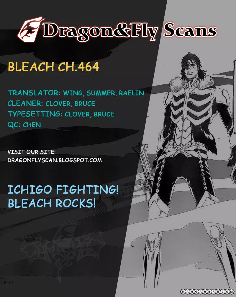 Read Bleach Chapter 464 - Quiet Chamber, Noisy Heart Online