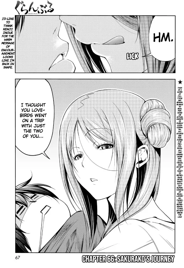 Read Grand Blue Chapter 66 - Sakurako's journey Online