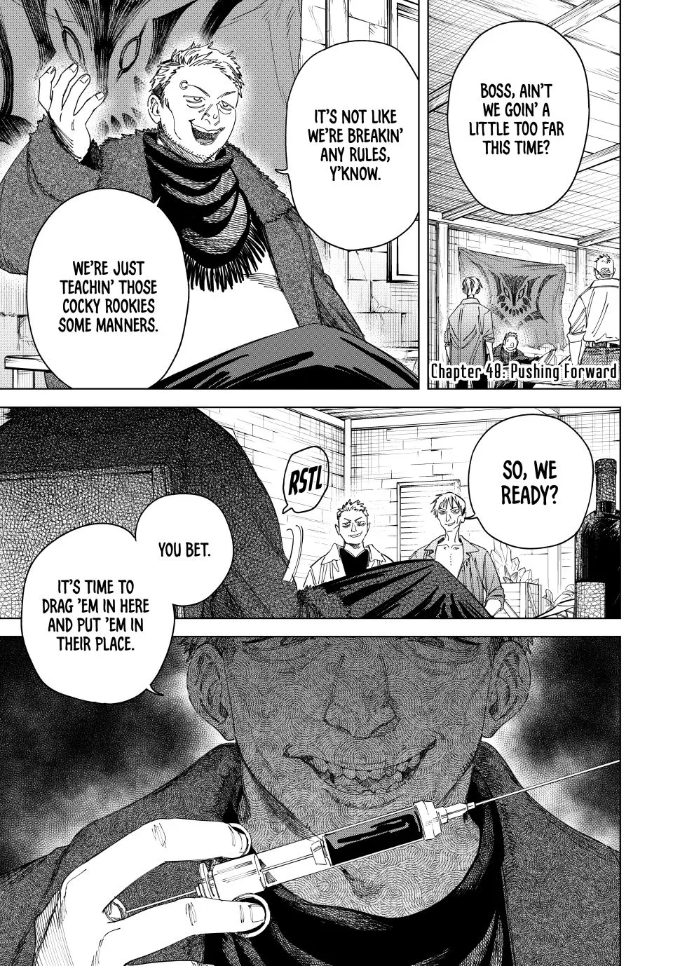 Read The Witch and the Mercenary Chapter 48 - Pushing Forward Online
