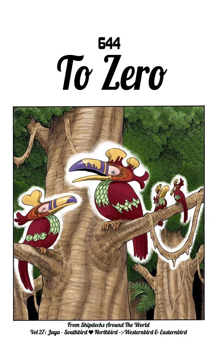 Read One Piece Chapter 644 - To Zero Online