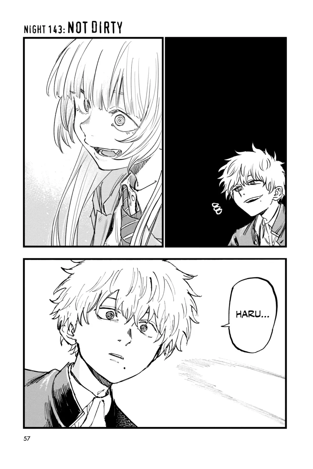 Read Yofukashi no Uta Chapter 143 Online