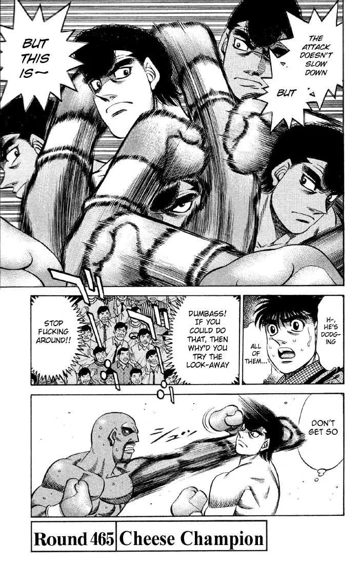 Read Hajime no Ippo Chapter 465 - Cheese champion Online