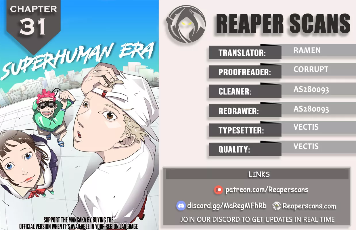 Read Superhuman Era Chapter 31 Online