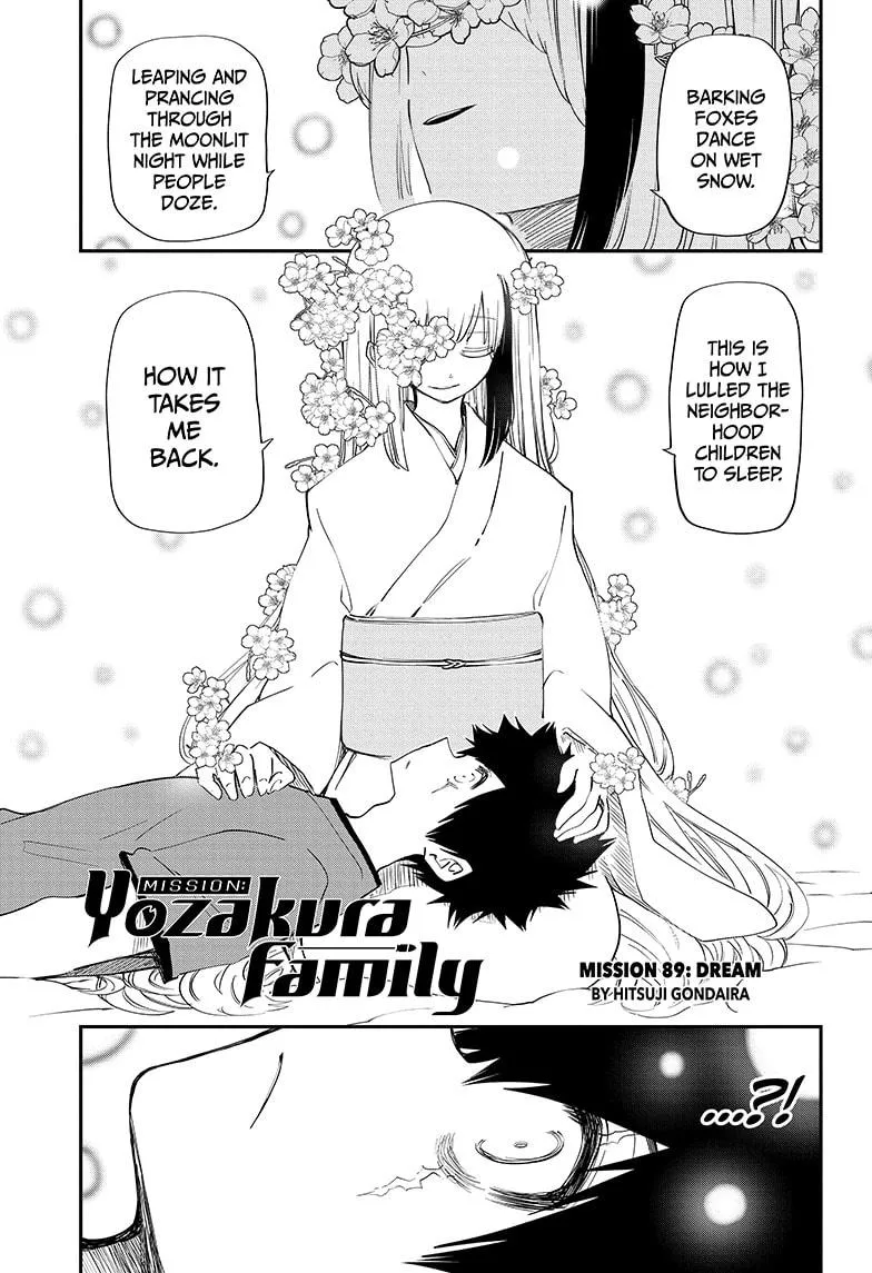 Read Mission: Yozakura Family Chapter 89 Online