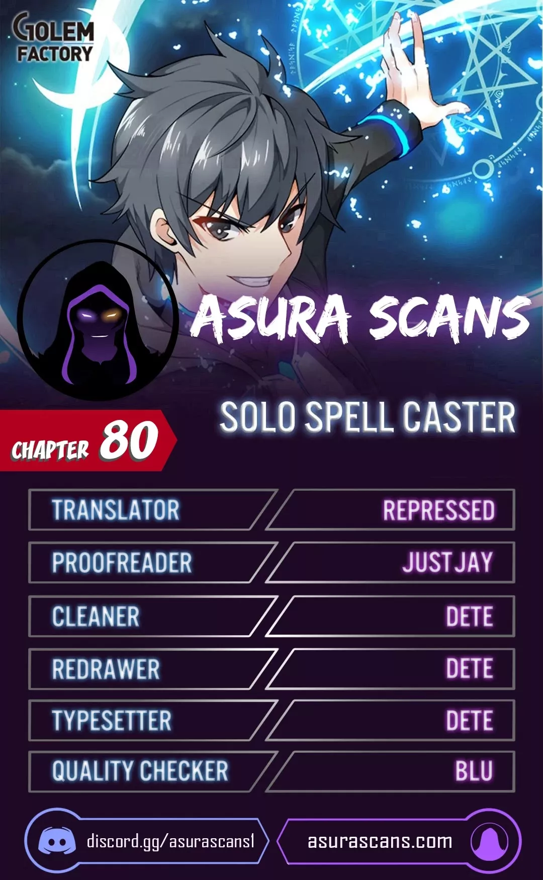 Read Solo Spell Caster Chapter 80 Online