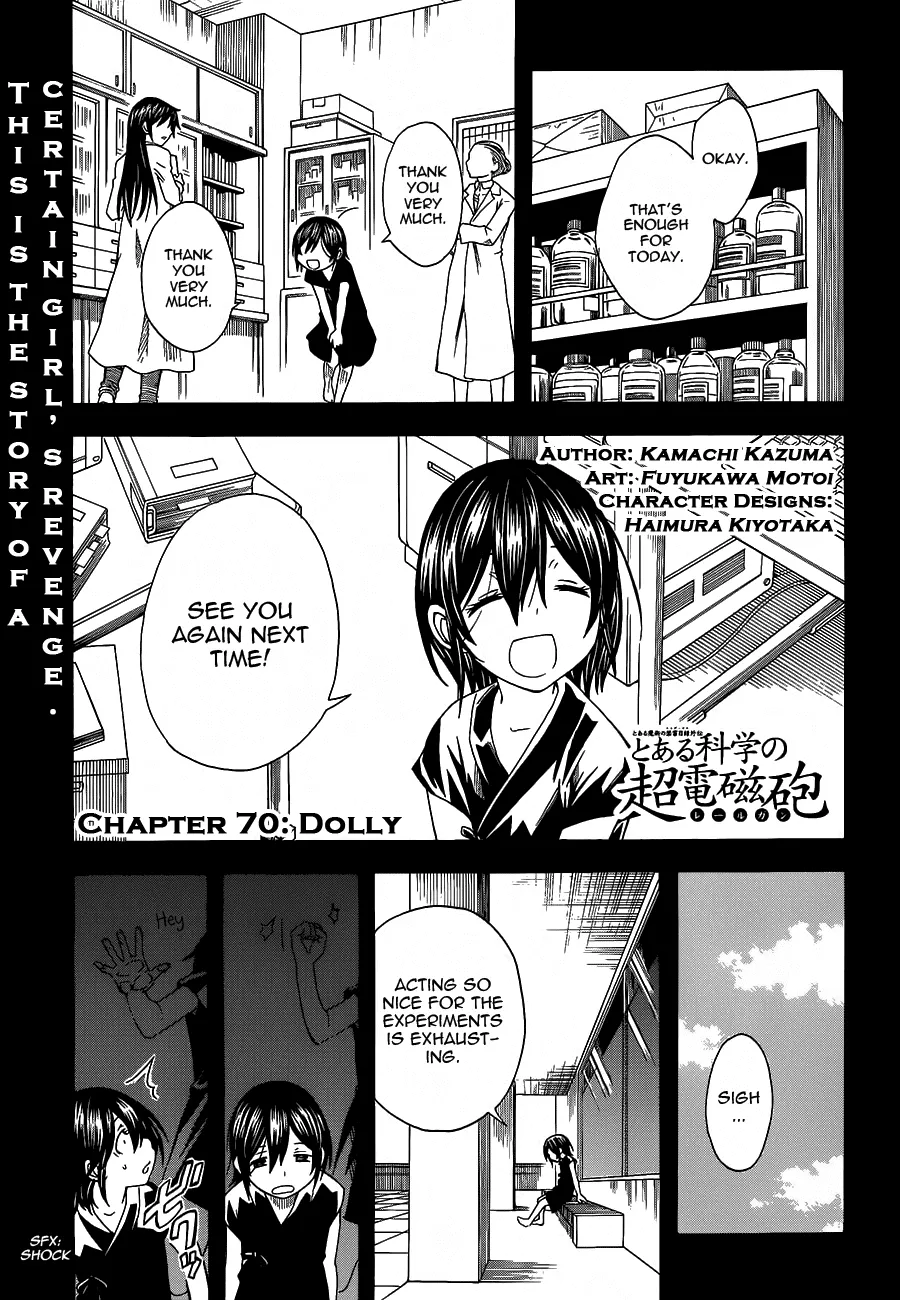 Read To Aru Kagaku no Railgun Chapter 70 - DOLLY Online