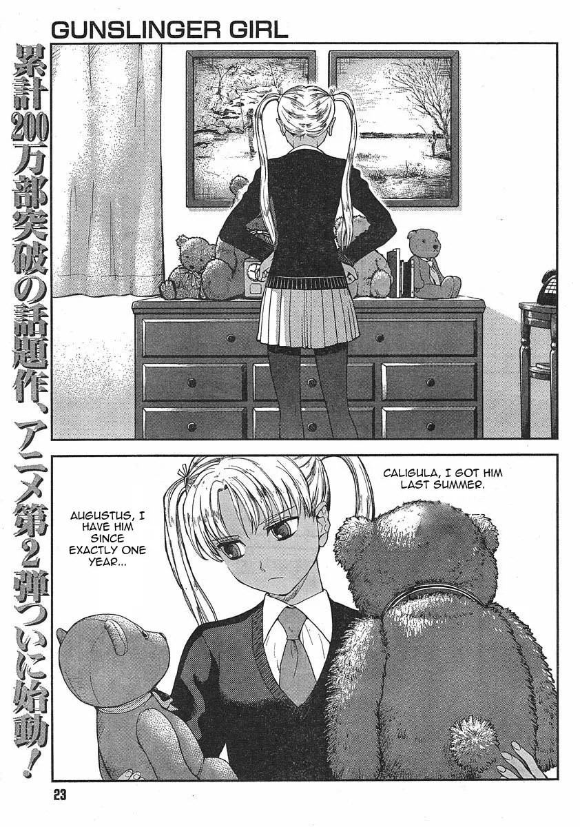 Read Gunslinger Girl Chapter 50 - Thinking Online