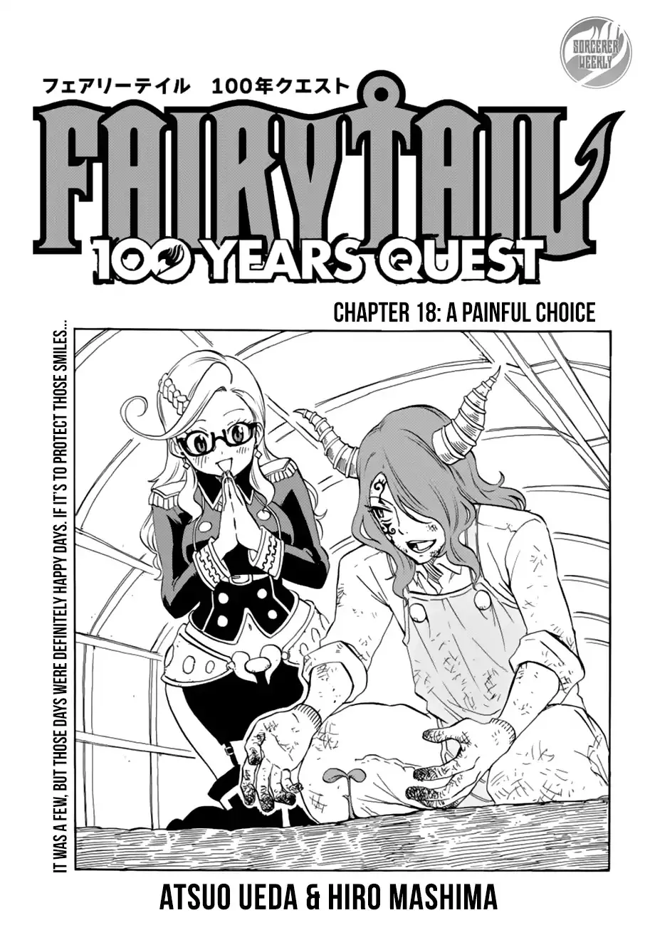 Read Fairy Tail: 100 Years Quest Chapter 18 - A Painful Choice Online