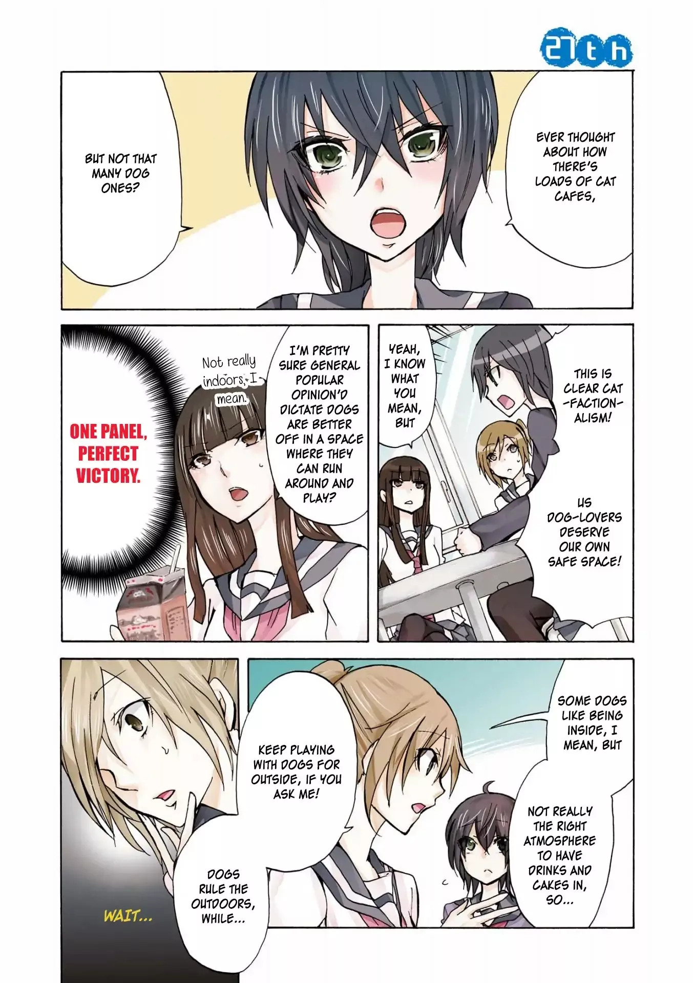 Read Inugami-san to Nekoyama-san Chapter 27 Online