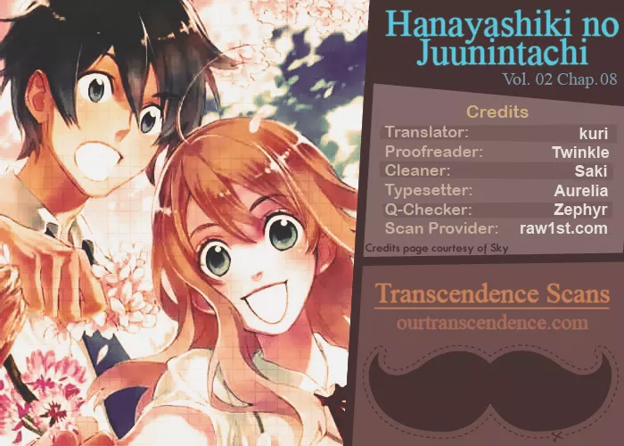 Read Hanayashiki no Juunin-tachi Chapter 8 Online