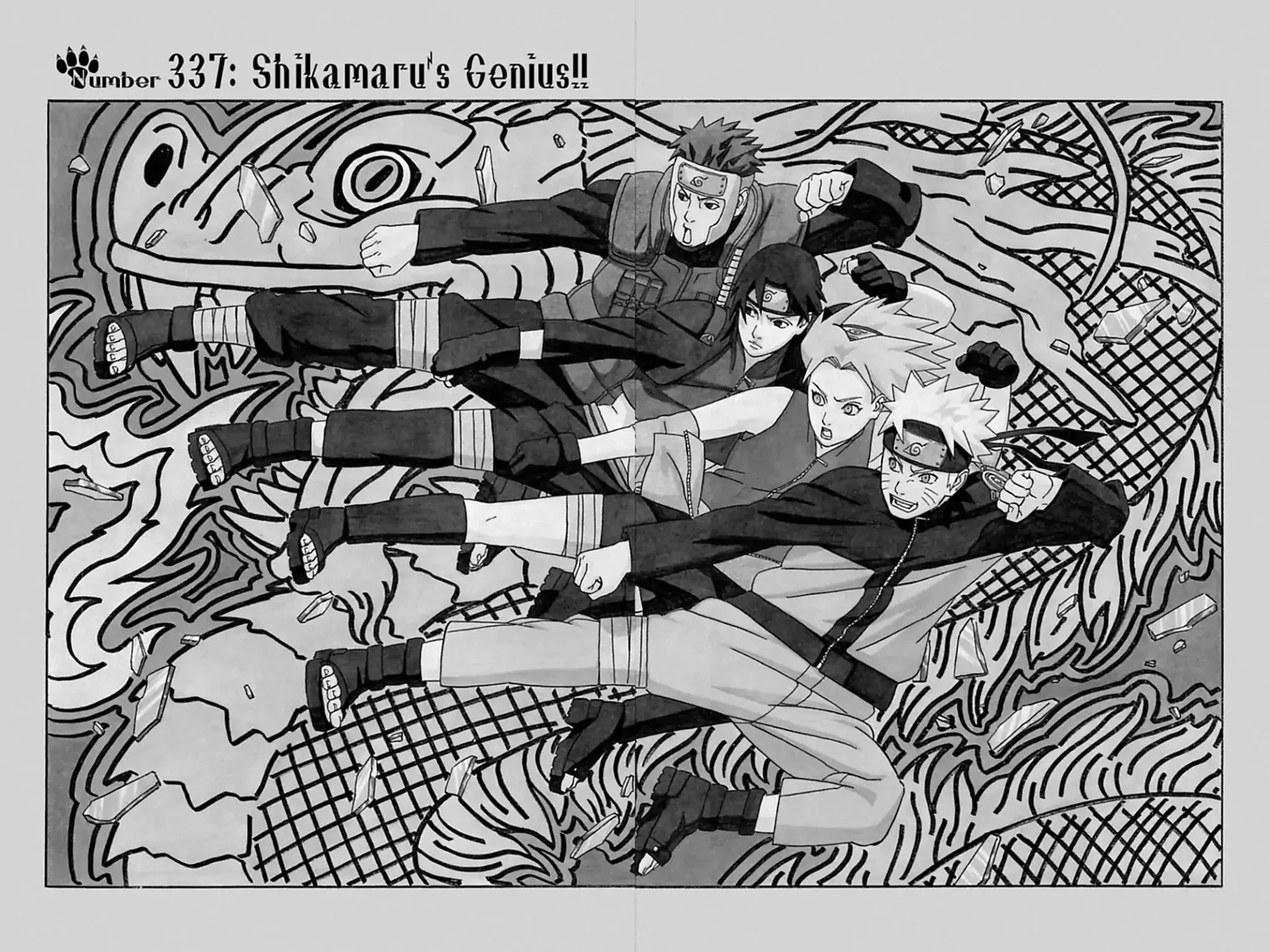 Read Naruto Chapter 337 - Shikamaru's Genius!! Online