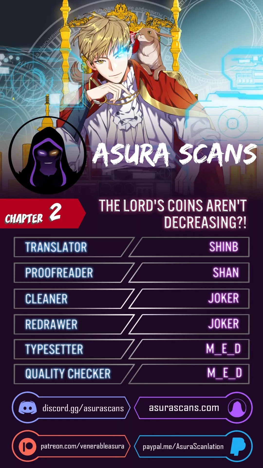 Read The Lord’s Coins Aren’t Decreasing?! Chapter 2 Online