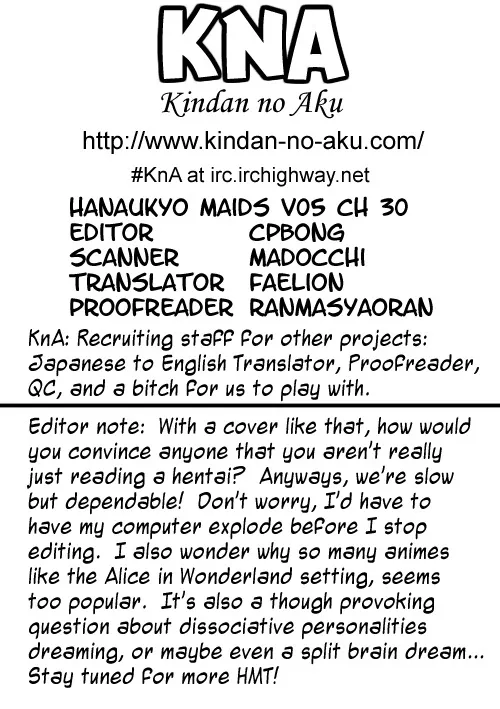 Read Hanaukyo Maid Tai Chapter 30 Online