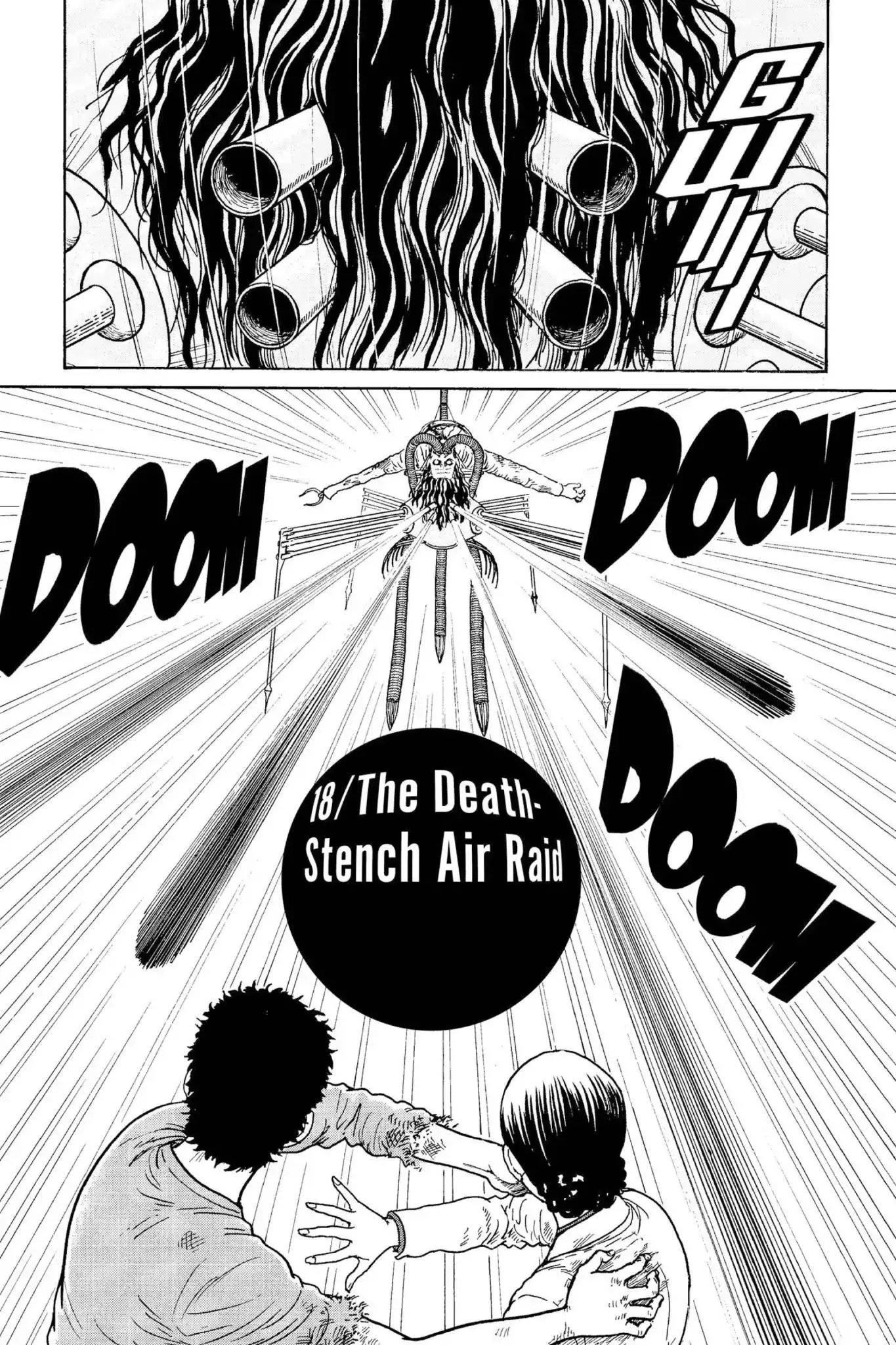 Read Gyo Chapter 18 - The Death-Stench Air Raid Online
