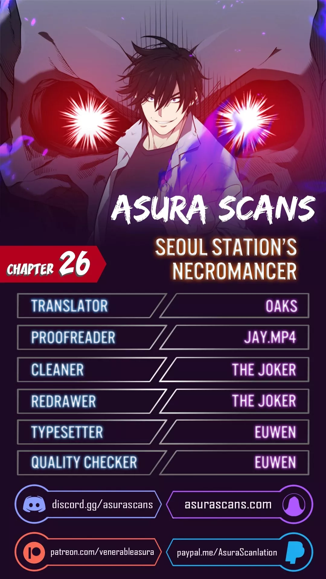 Read Seoul Station’s Necromancer Chapter 26 Online