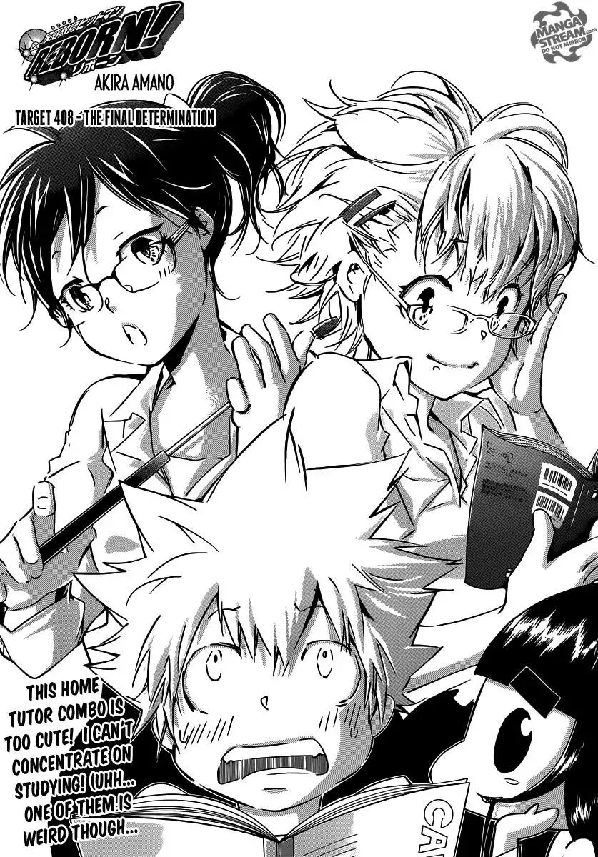 Read Katekyou Hitman Reborn! Chapter 408 - The Final Determination Online