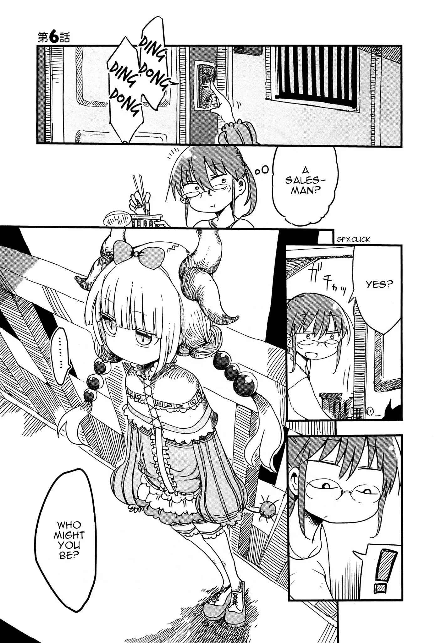 Read Kobayashi-san Chi no Maid Dragon Chapter 6 - Tooru and Kanna Online