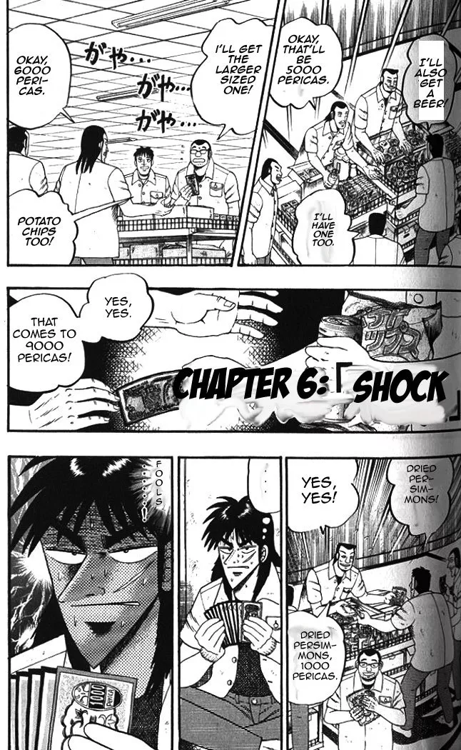 Read Gambling Heathen Kaiji – Kaiji Part 2 Chapter 6 - Shock Online