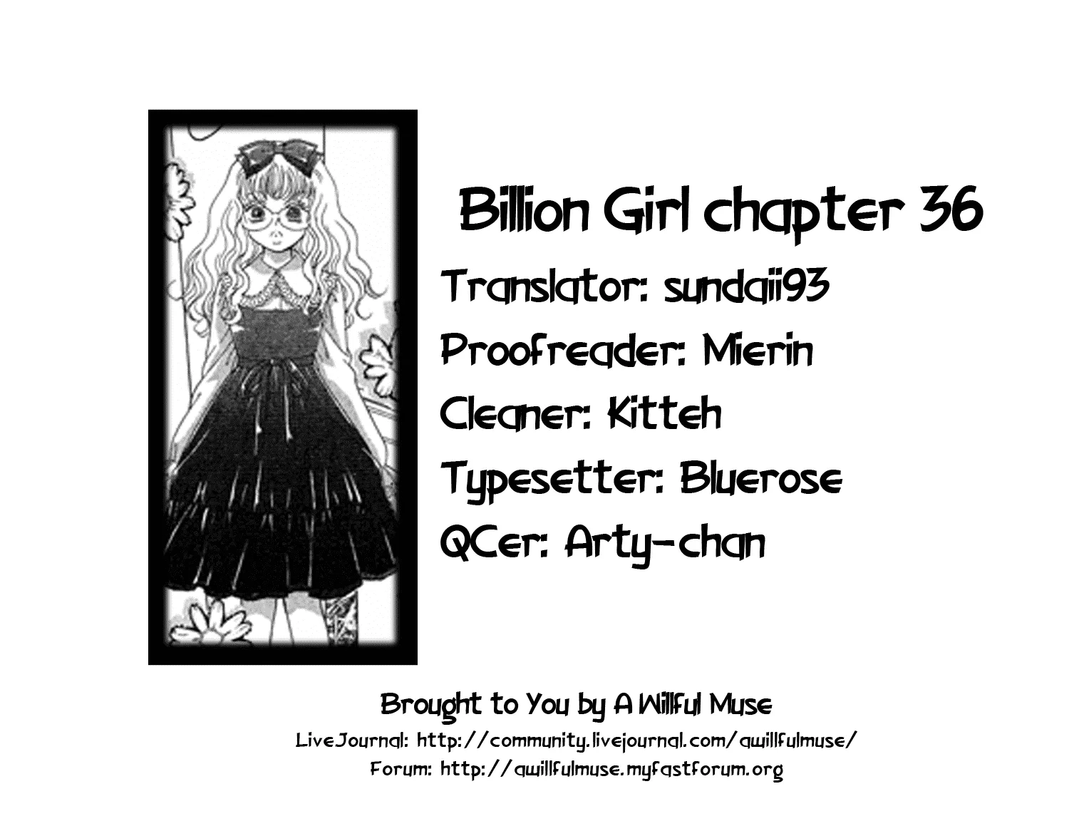 Read Billion Girl Chapter 36 Online