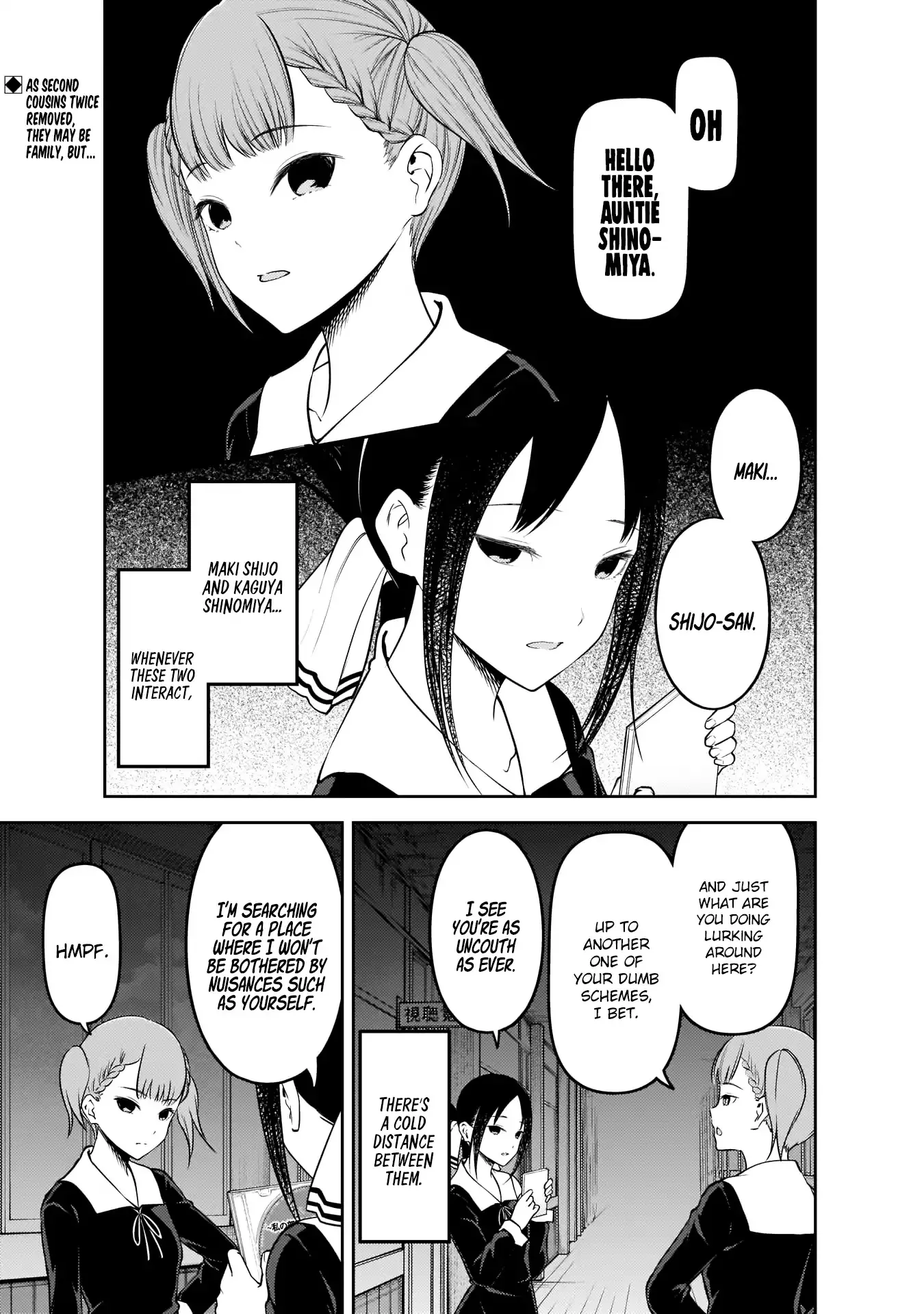 Read Kaguya-sama wa Kokurasetai – Tensai-tachi no Renai Zunousen Chapter 168 - First Encounter Online