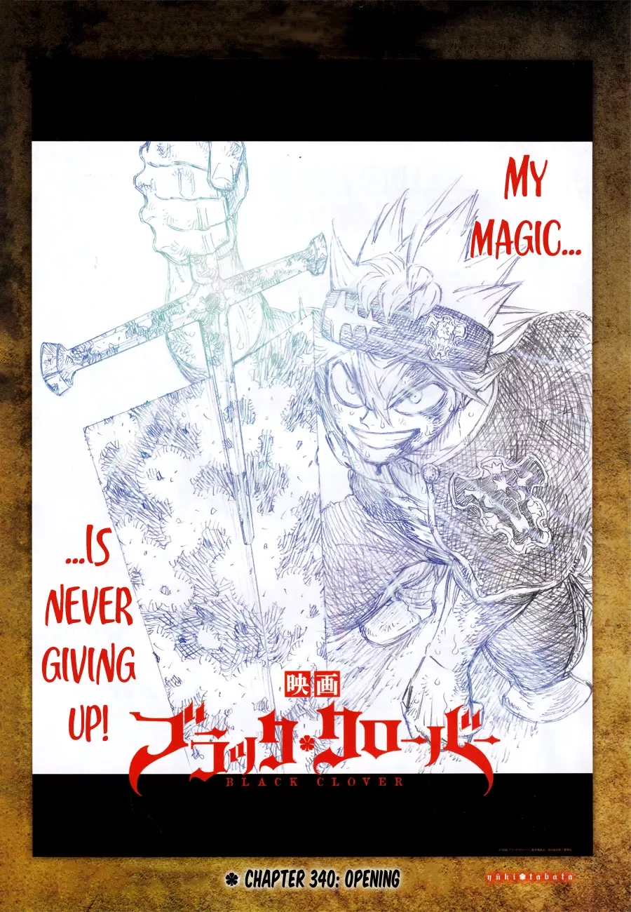 Read Black Clover Chapter 340 - Opening Online