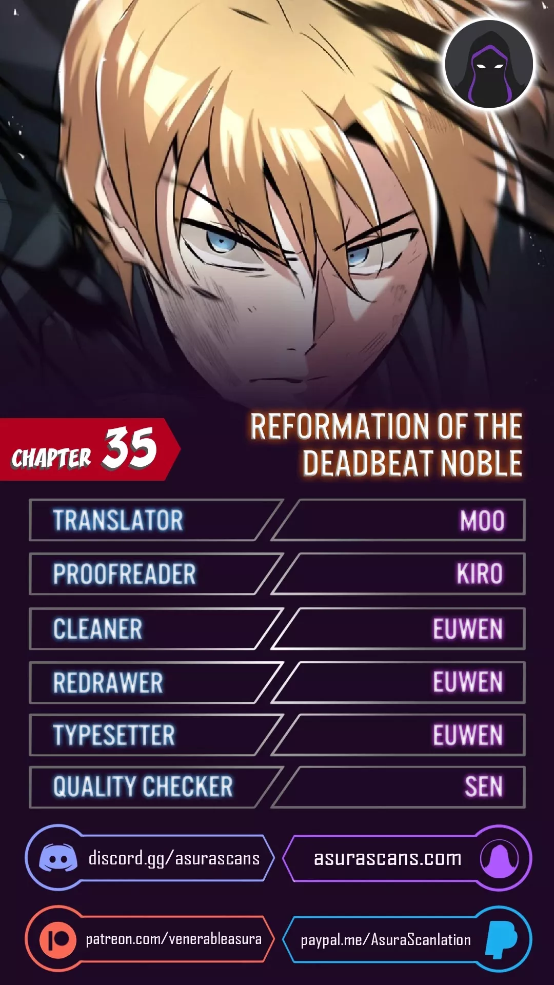 Read Reformation of the Deadbeat Noble Chapter 35 Online