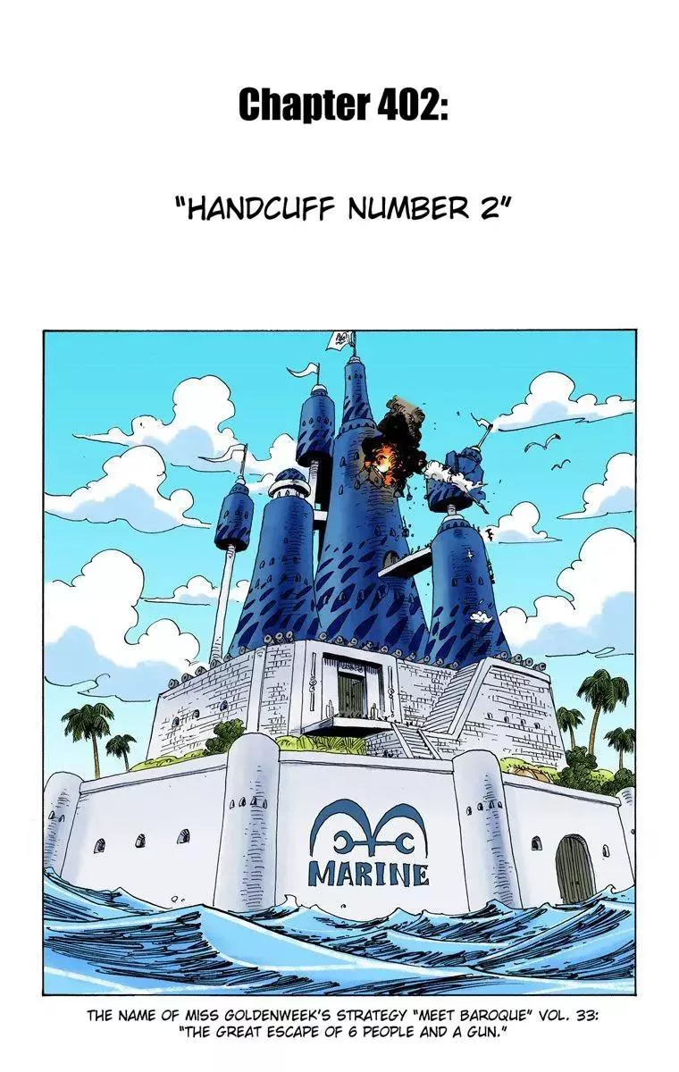 Read One Piece Chapter 402 - Handcuff Number 2 Online