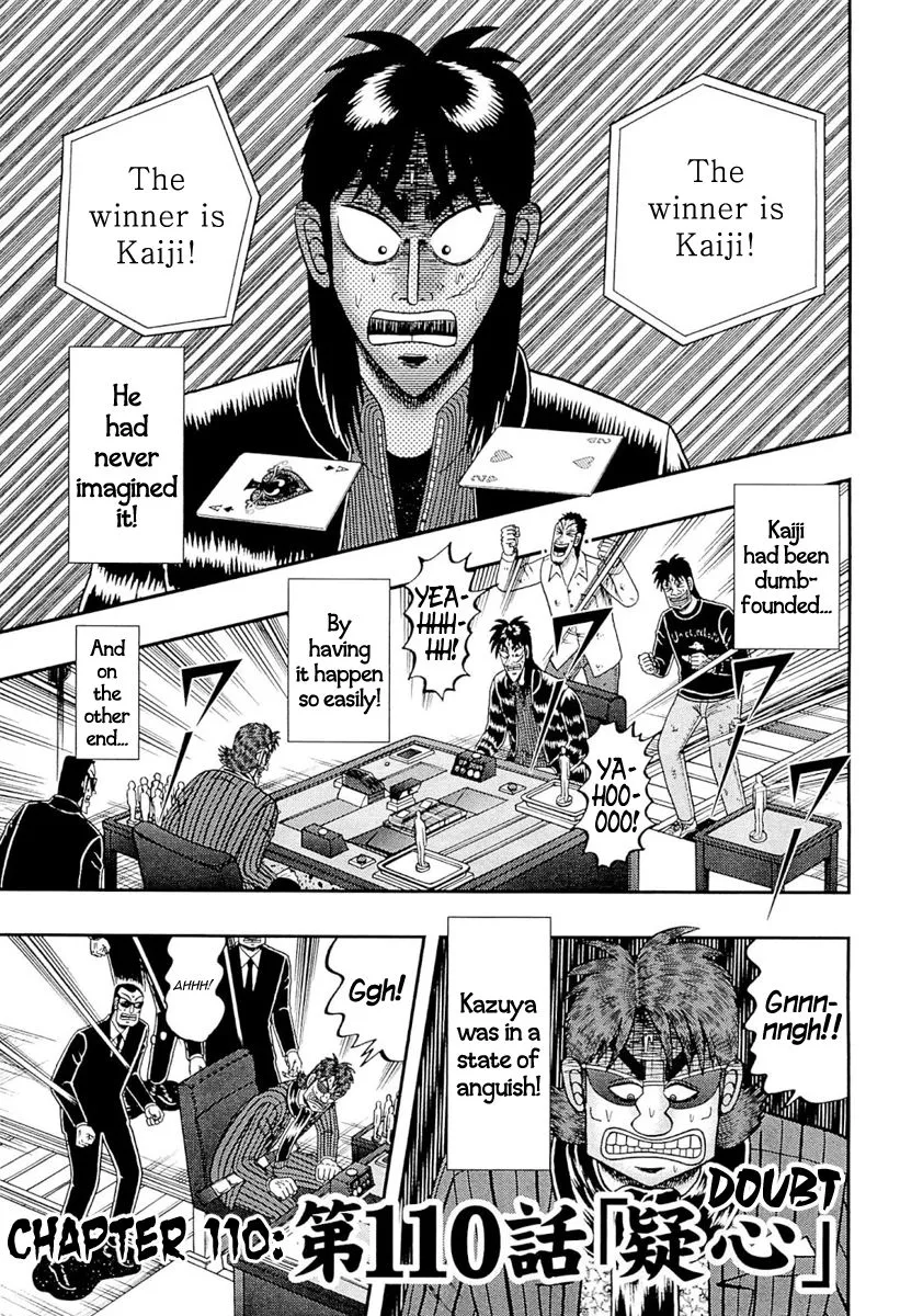 Read Gambling Outcast Kaiji: The One Poker Arc – Kaiji Part 5 Chapter 110 - Doubt Online
