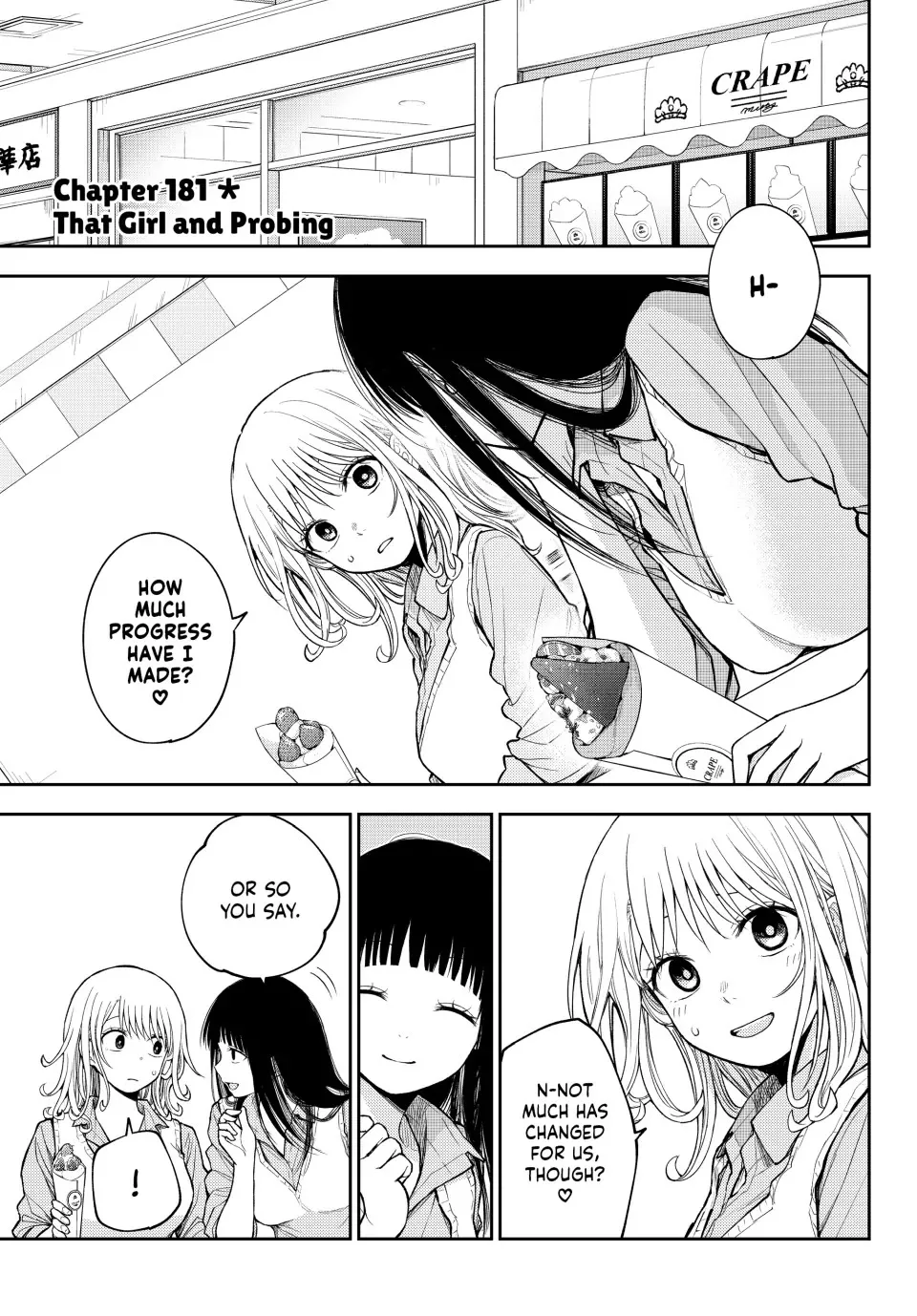 Read My Charms Are Wasted On Kuroiwa Medaka Chapter 181 - That Girl and Probing Online