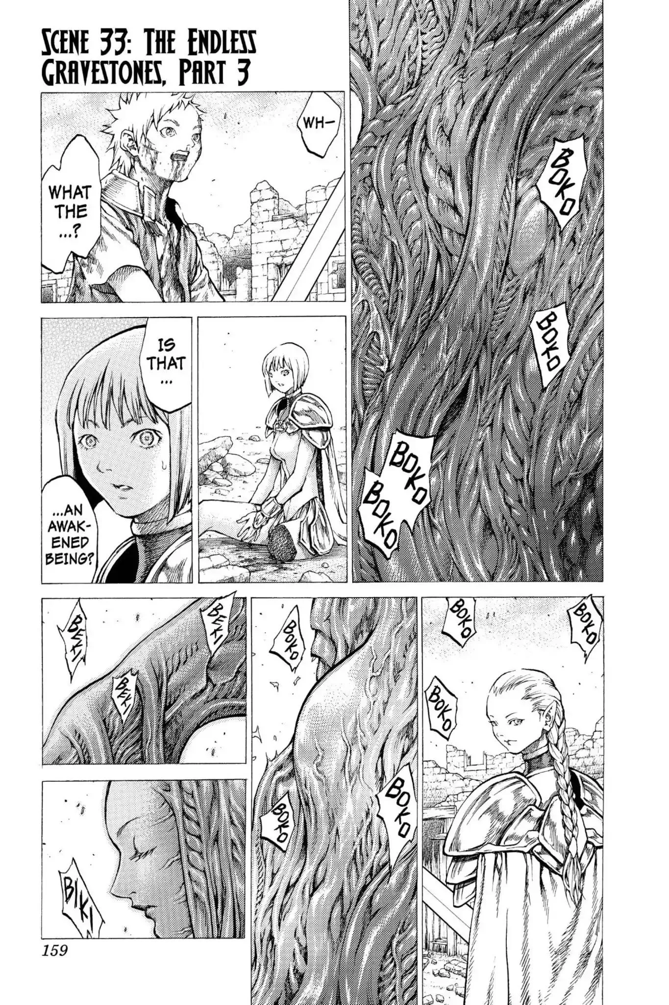 Read Claymore Chapter 33 - Vol.6 Scene 33: The Endless Gravestones, Part 3 Online