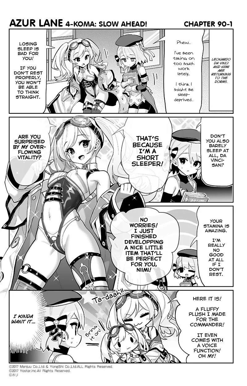 Read Azur Lane 4-koma: Slow Ahead Chapter 90 Online