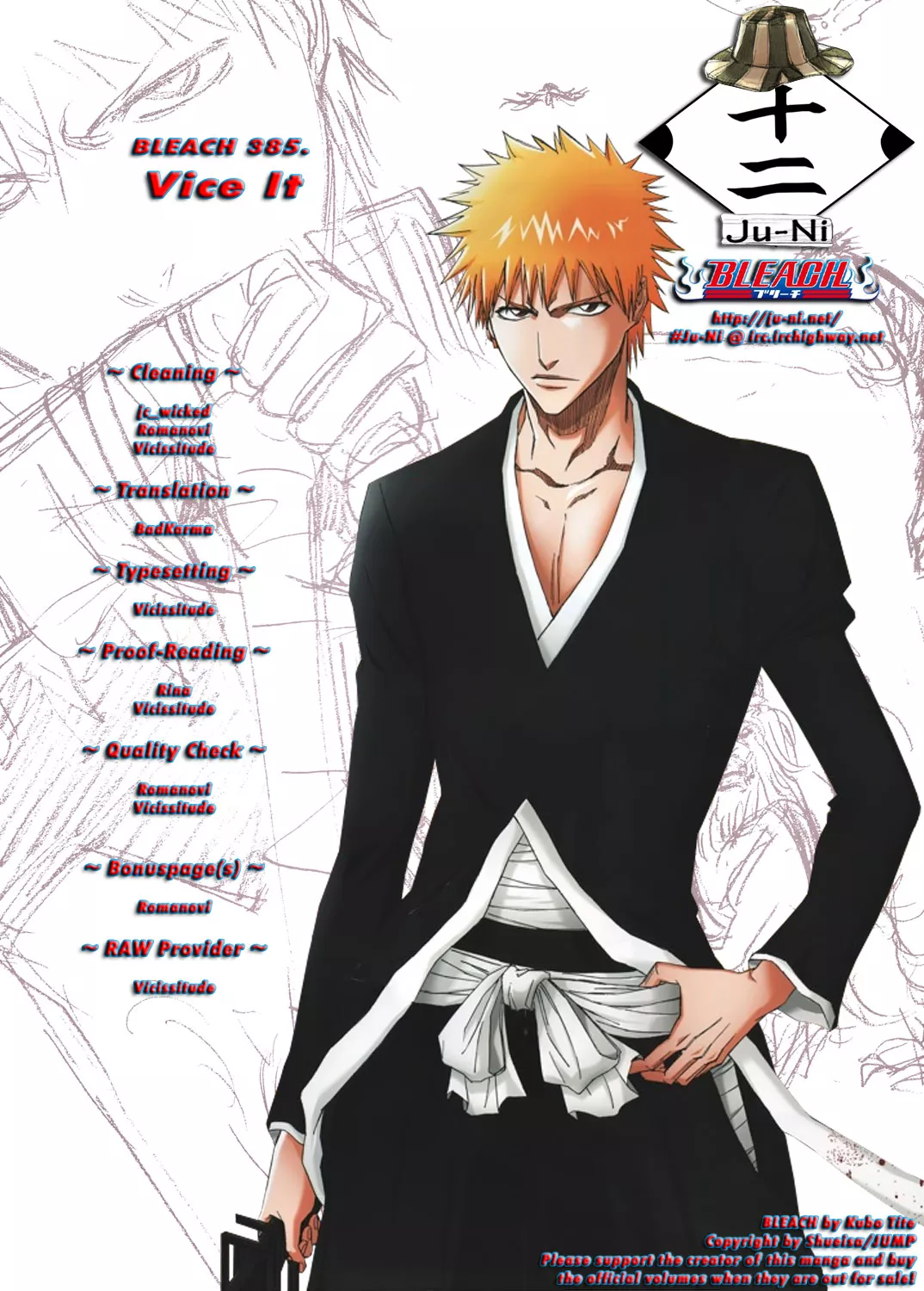 Read Bleach Chapter 385 - Vice It Online