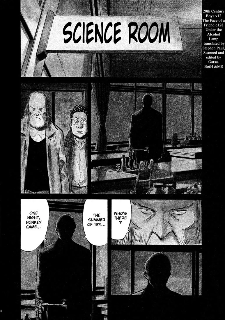 Read 20th Century Boys Chapter 128 - Under the Alcohol Lamp Online