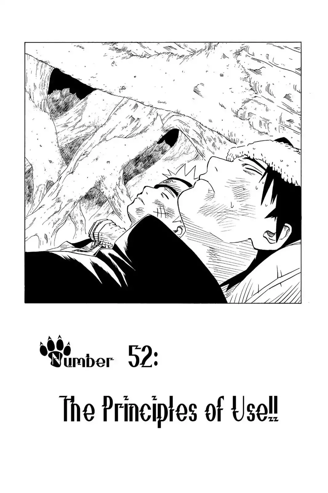 Read Naruto Chapter 52 - The Principles Of Use!! Online