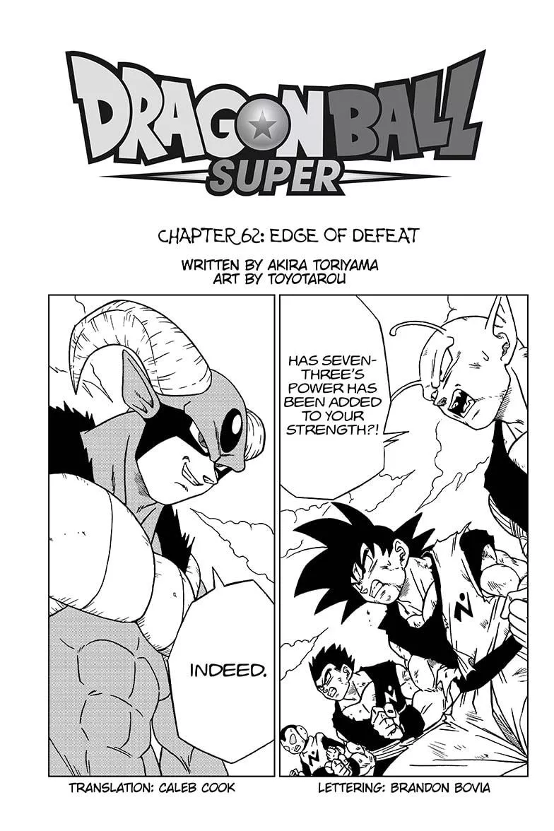 Read Dragon Ball Super Chapter 62 Online