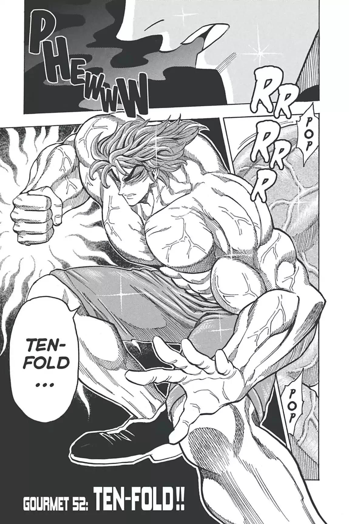 Read Toriko Chapter 52 - Vol.6 Gourmet 52: Ten-Fold!! Online