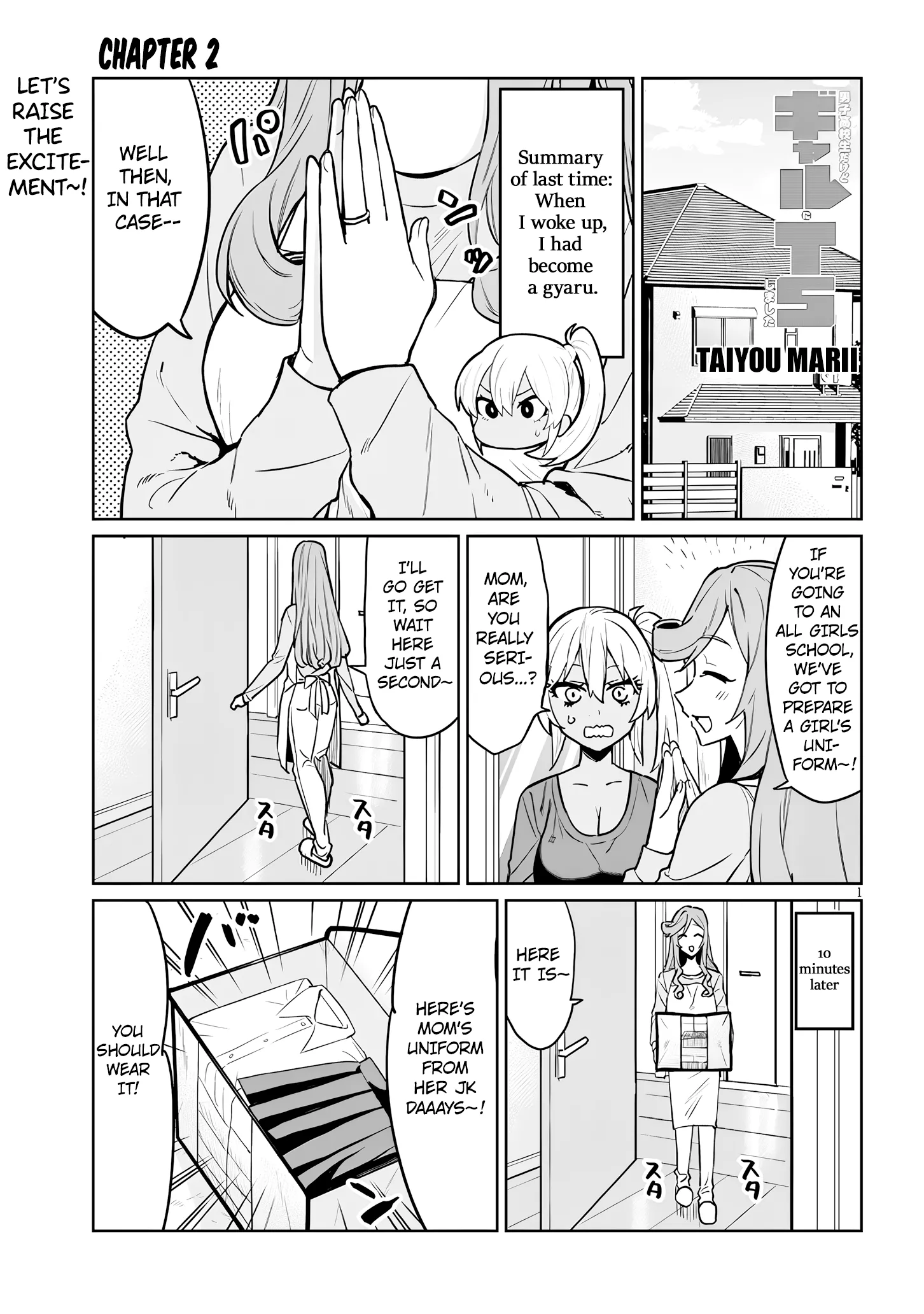 Read Danshi Kokoseidakedo Gyaru ni TS Shimashita Chapter 2 Online
