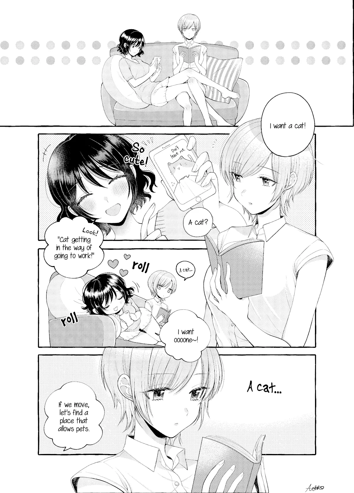 Read Boku wa, Yuri na Oneechan wo Ouen shiteimasu Chapter 6.6 - Extra: Living Together As Adults Online
