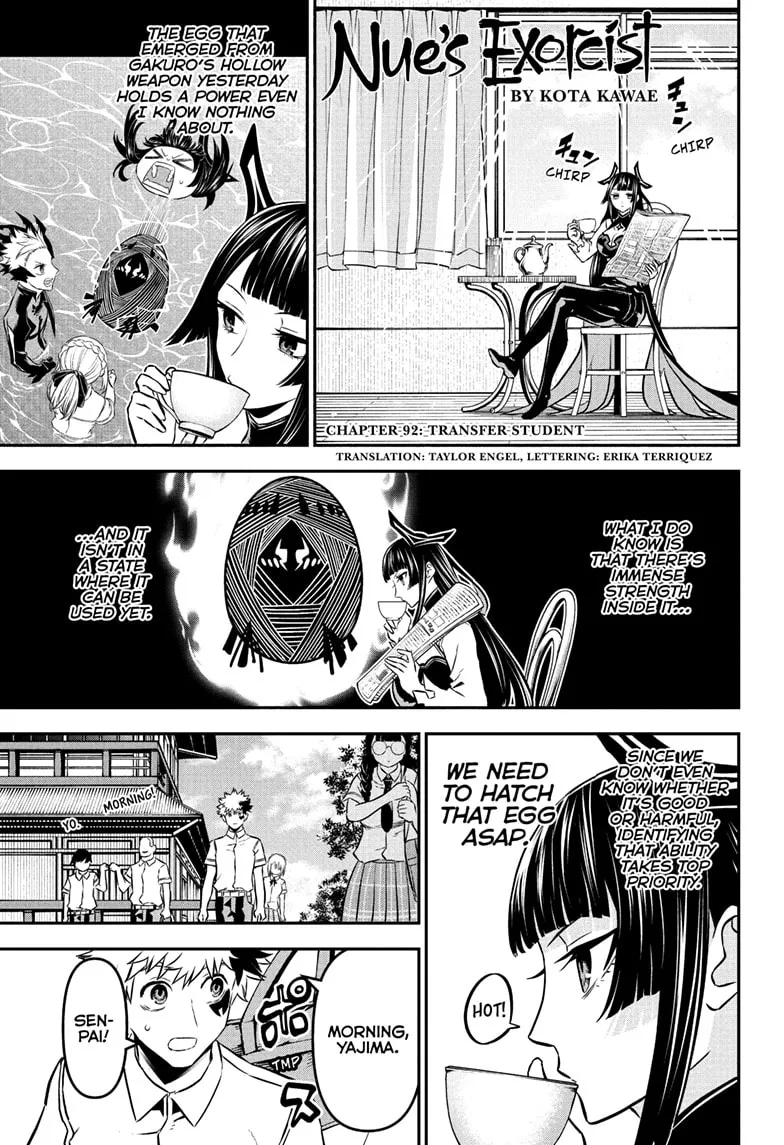 Read Nue no Onmyouji Chapter 92 - Transfer Student Online