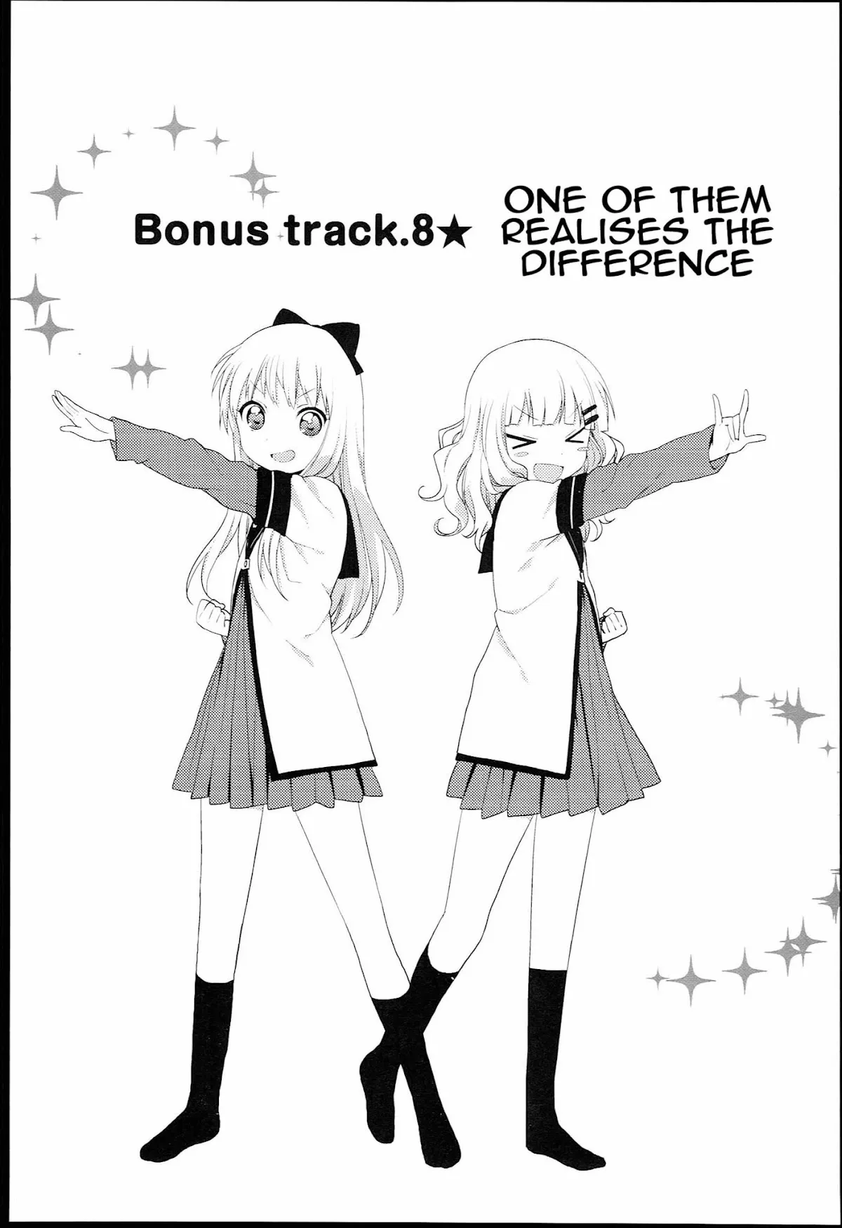 Read Yuru Yuri Chapter 51.2 - Bonus Track 8 - One of Them Realises the Difference Online
