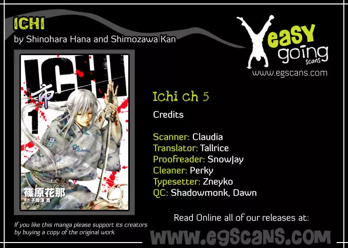 Read Ichi Chapter 5 - Tennen Rishkin-ryuu Online