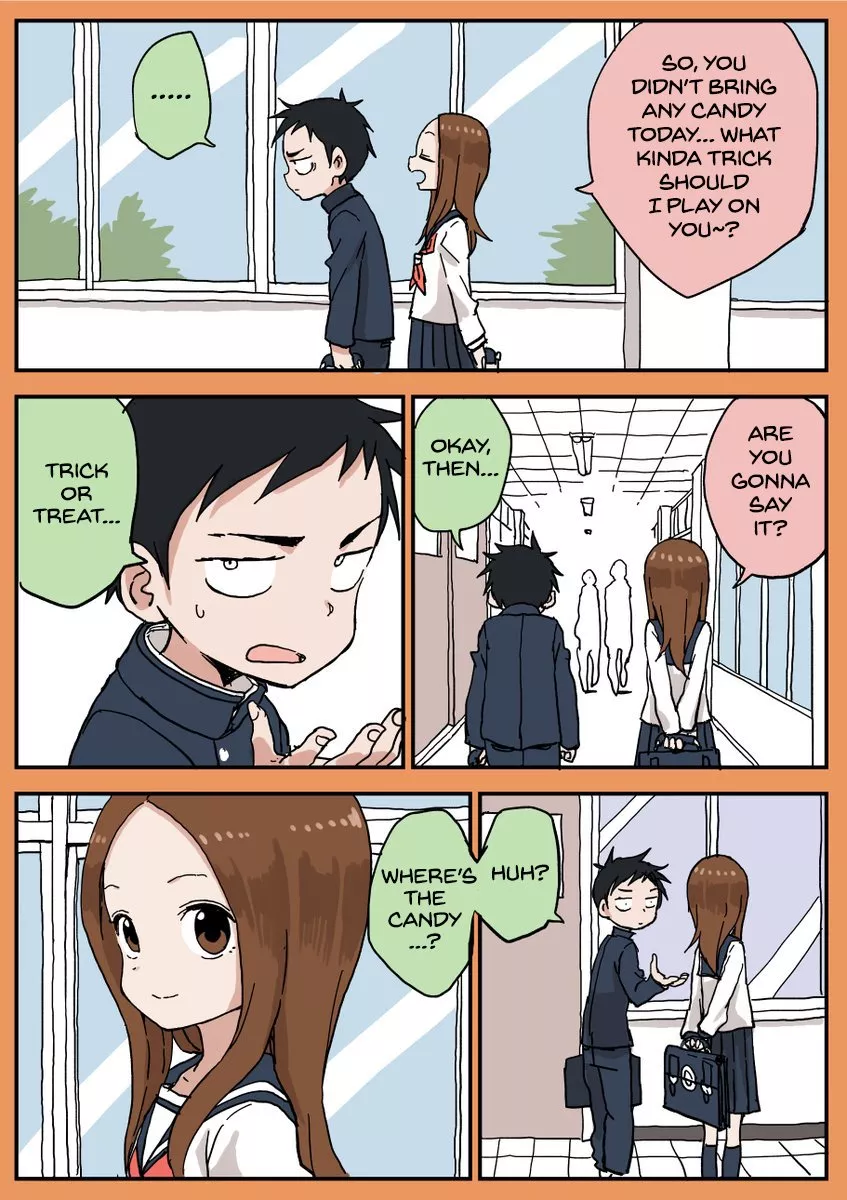 Read Karakai Jouzu no Takagi-san Chapter 104.6 - Halloween Short (2018) Online