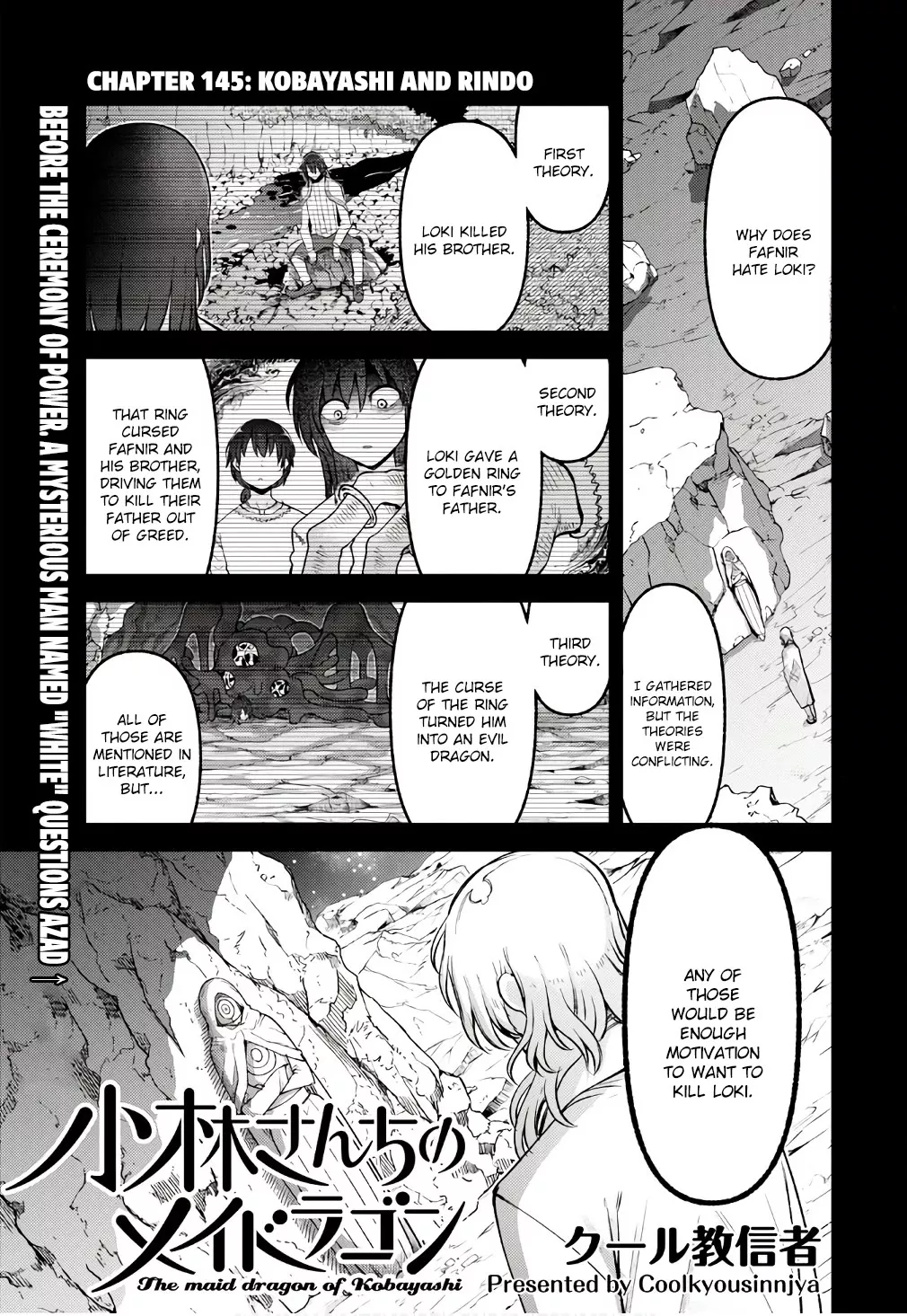 Read Kobayashi-san Chi no Maid Dragon Chapter 145 - Kobayashi and Rindo Online