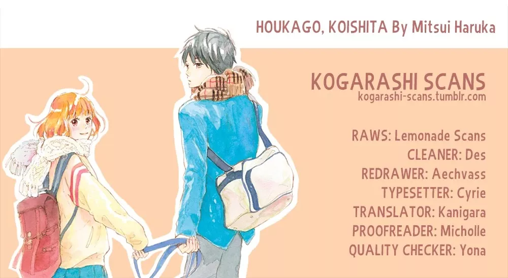 Read Houkago, Koishita Chapter 24 - The Day Before The Match Online