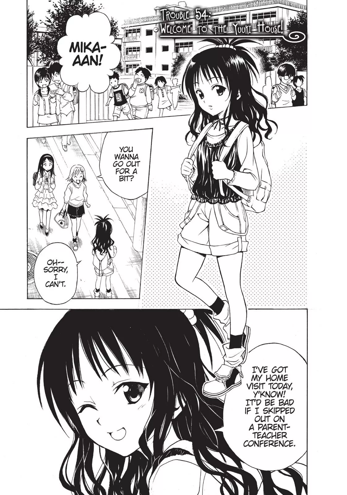Read To Love Ru Chapter 54 Online